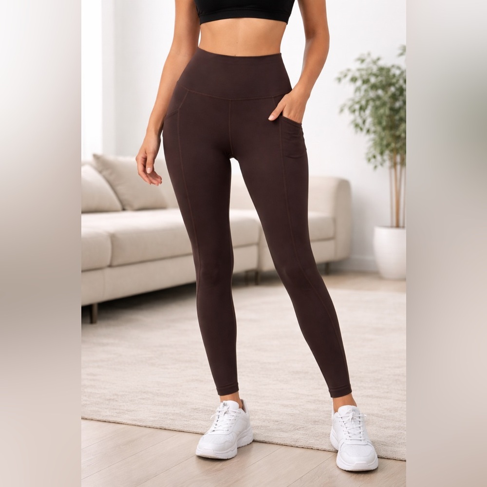lululemon athletica Dark Brown Leggings